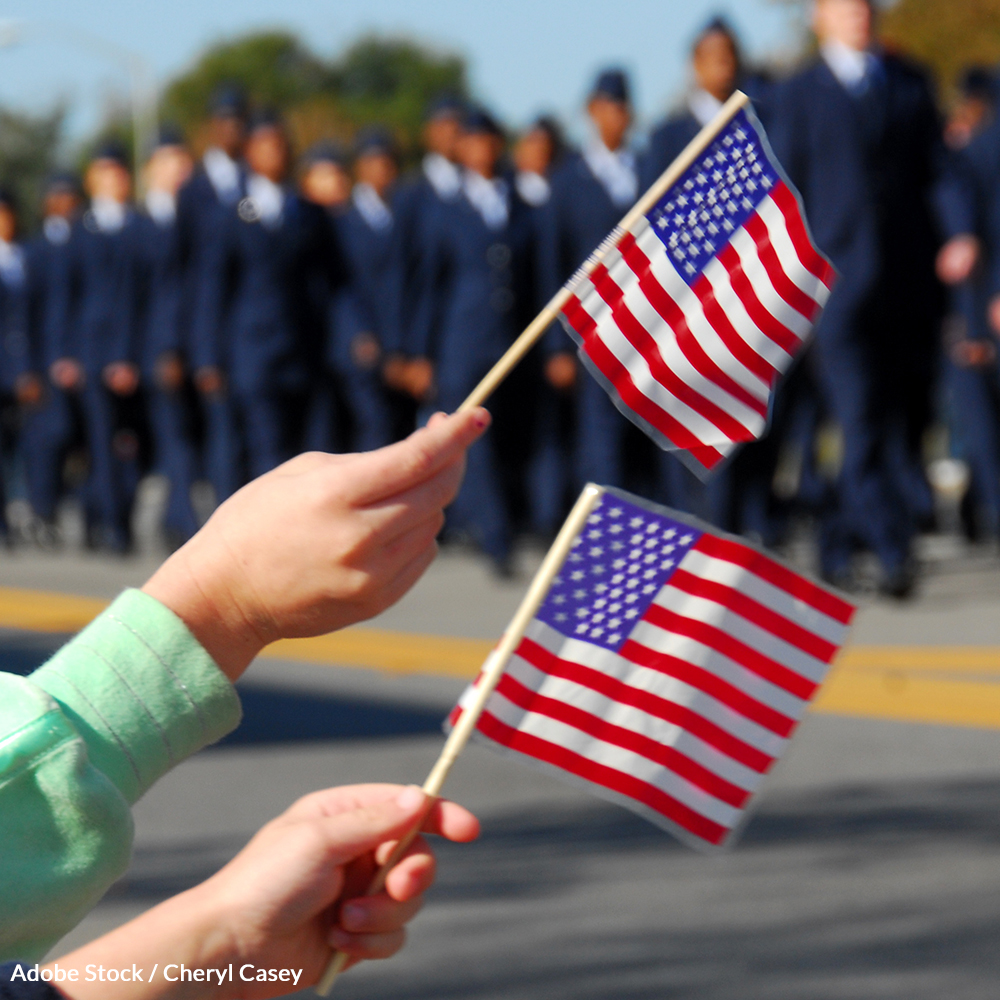 U.S. military veterans made sacrifices for our freedom. Let's honor them Veteran's Day and every day of the year!