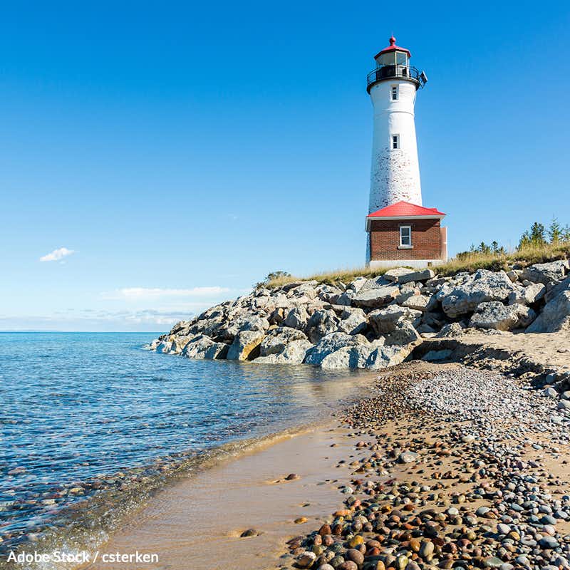 The Great Lakes make up 90% of North America's fresh surface water and are threatened by pollution and climate change.