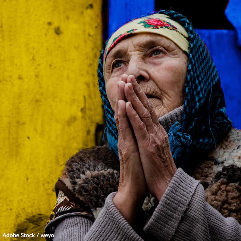 Help people impacted by war in Ukraine find stability and hope for the future by taking action at home and online.